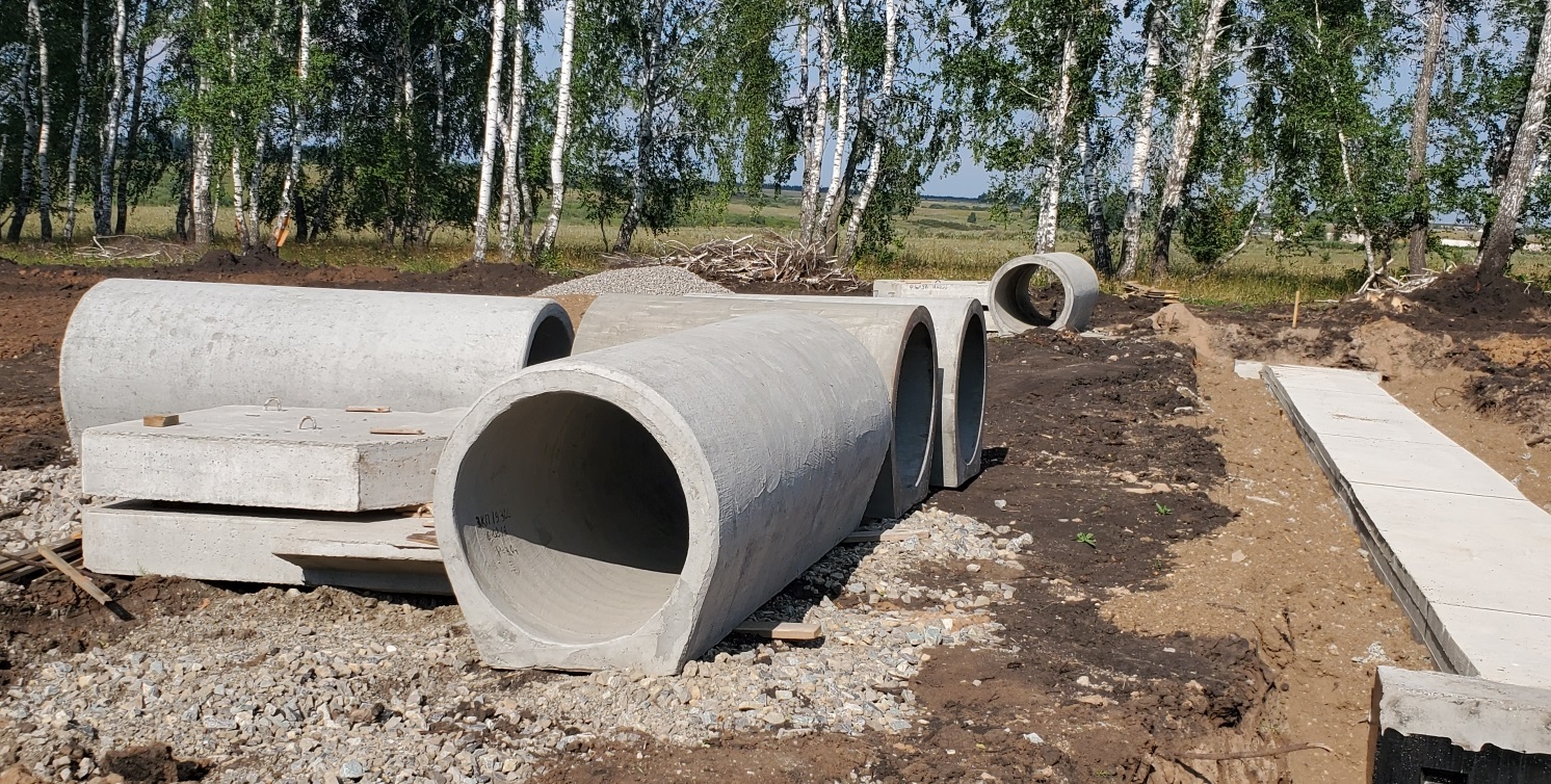Звенья железобетонных дорожных труб в городе Санкт-Петербург